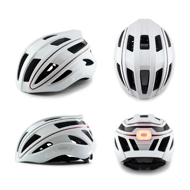 Helmet Flashlight Open For Cycling Half Bicycles Man Face Scooter Lightweight Classic Summer Smart Motorcycle Helmet Bicycle