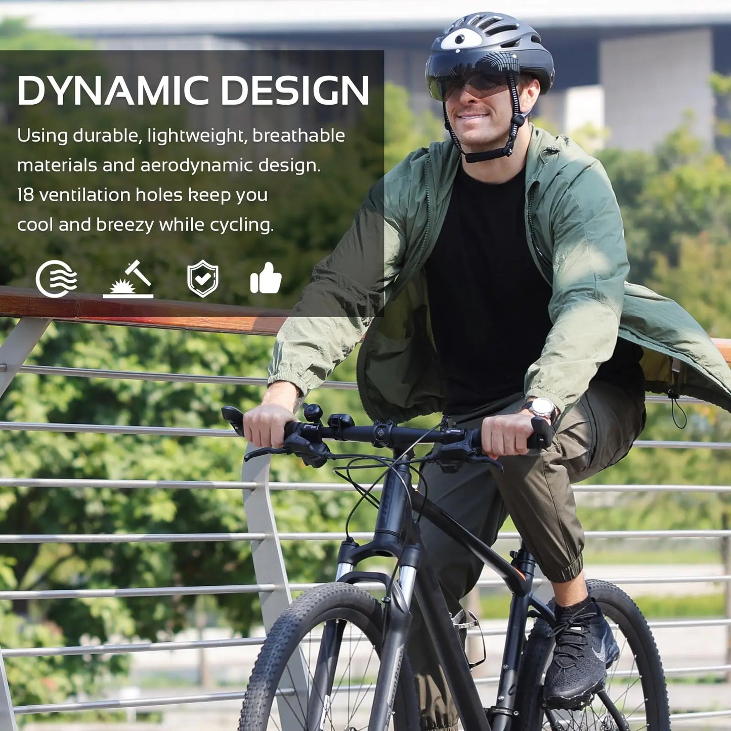 Bike Helmet Men 16MP 4K HD Camera Smart Cycling Helmet Front and Rear Lighting Multi-Person Function Bicycle Scooter Helmet Mtb