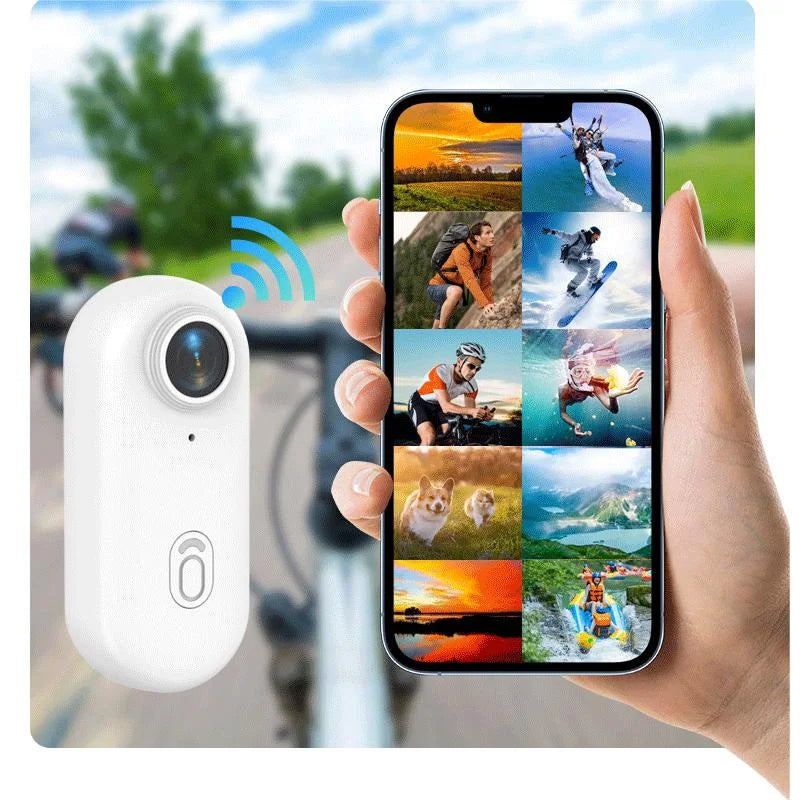 4K Mini Bodycam Action Camera Outdoor Sports Wide Angle Cam Magnetic Wearable Video Recorder Sports Dv For Fishing Cycling Surfing