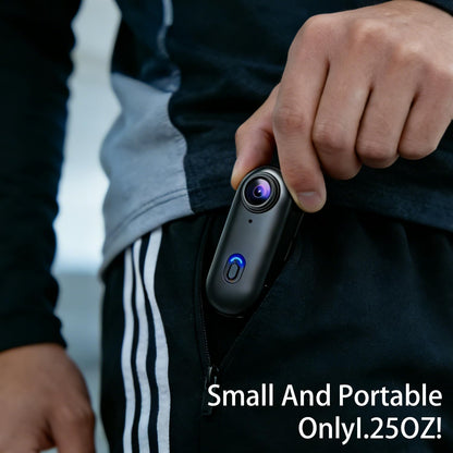 EIS Stabilized Wearable POV Action Camera