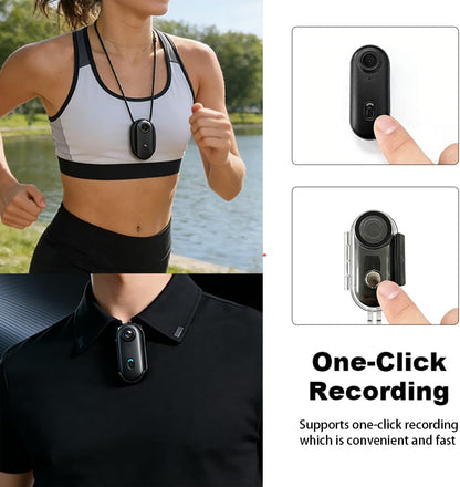 EIS Stabilized Wearable POV Action Camera