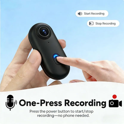 EIS Stabilized Wearable POV Action Camera