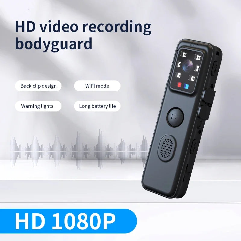 Bodycam Records Camera To Make Clip Mini Cam Sports Video Dv Tape Cassette Player Strap Cross Law Enforcement With Night Vision