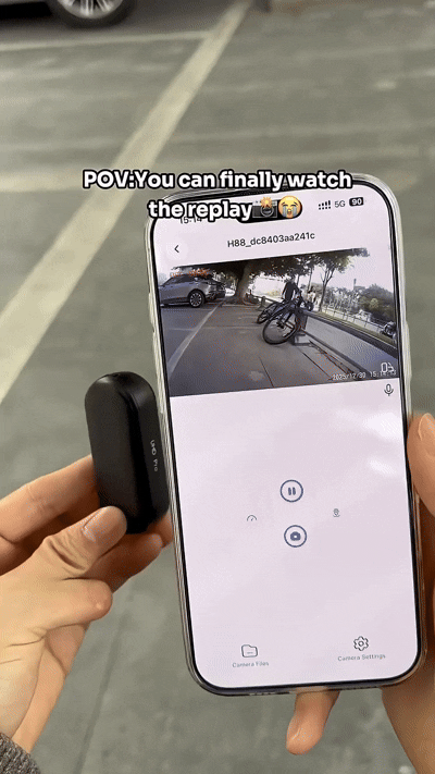 EIS Stabilized Wearable POV Action Camera